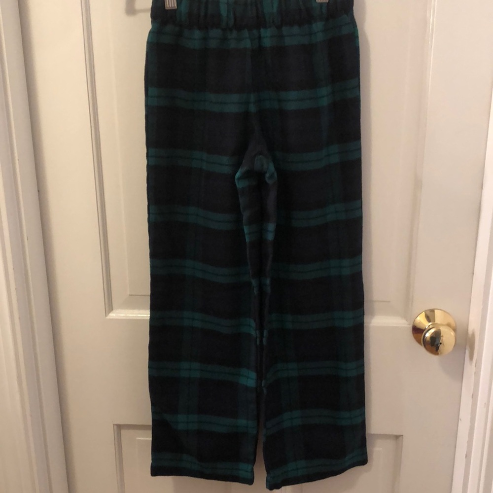 Plaid, flannel pajama bottoms